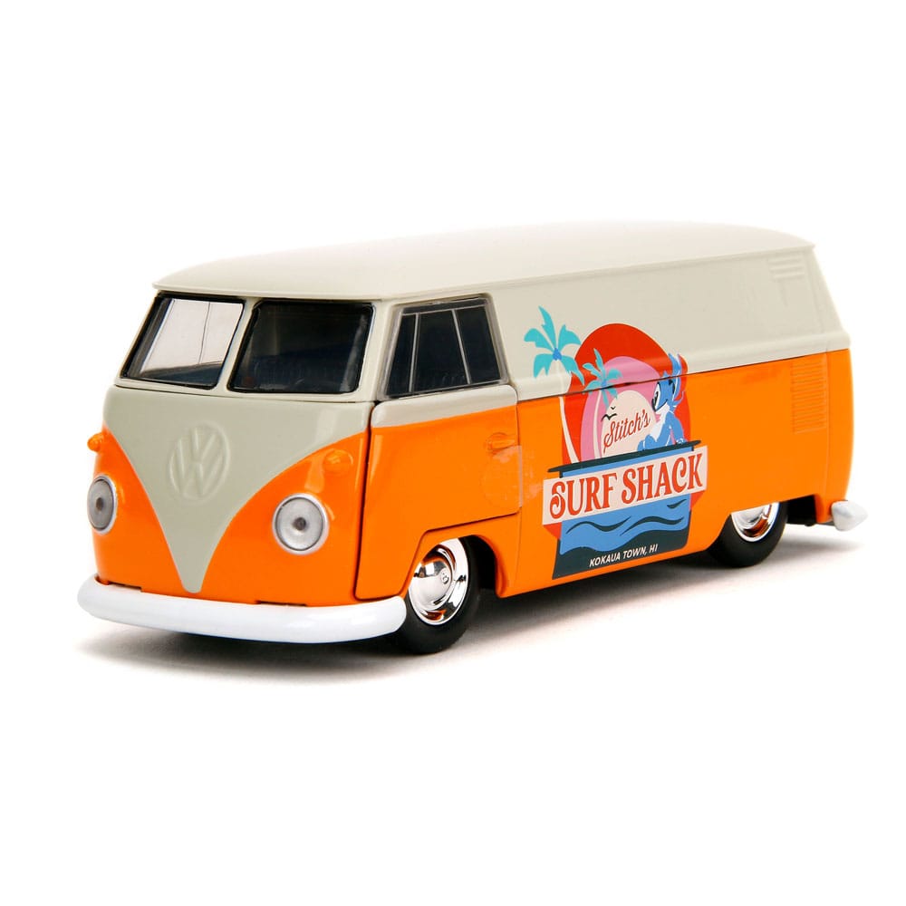 Jada Toys Lilo & Stitch Diecast Model 1/32 1961 VW Bus Stitch