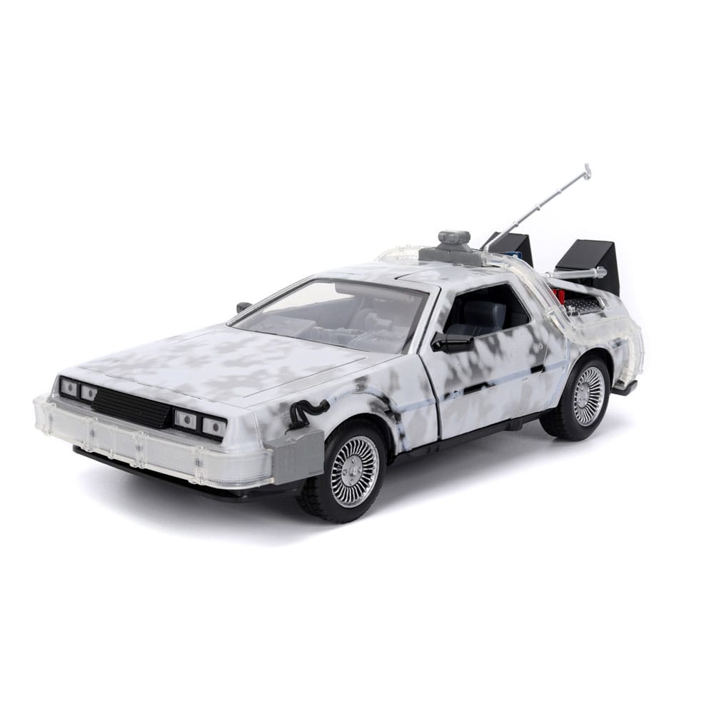 Jada Toys Back to the Future Odlévaný Model 1/24 Time Machine Frost