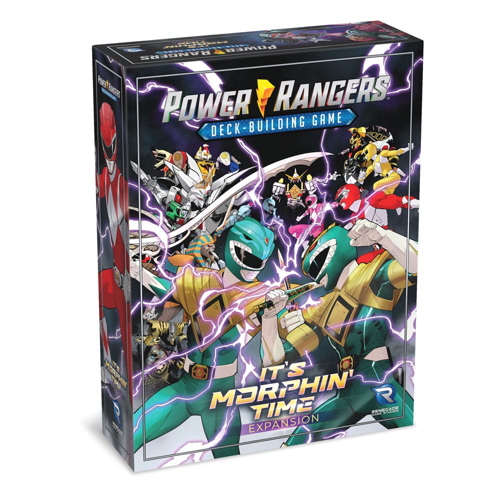 Renegade Power Rangers card game Deck-Building It's Morphin' Time Expansion *Anglická verze*