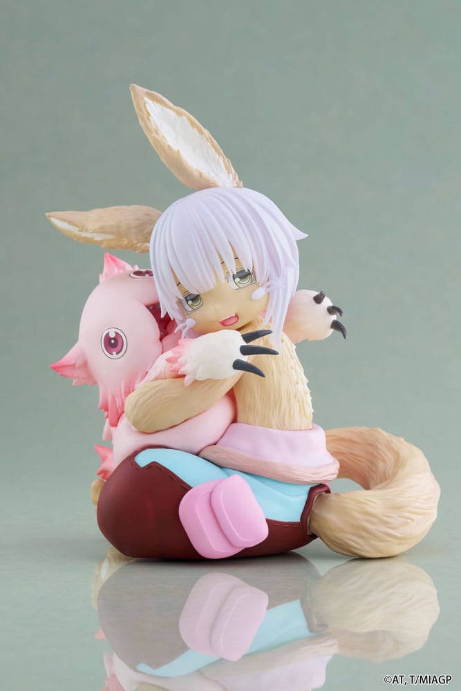 Taito Prize Made in Abyss: The Golden City of the Scorching Sun PVC socha Desktop Cute Figure Nanachi & Mitty Reissue 13 cm