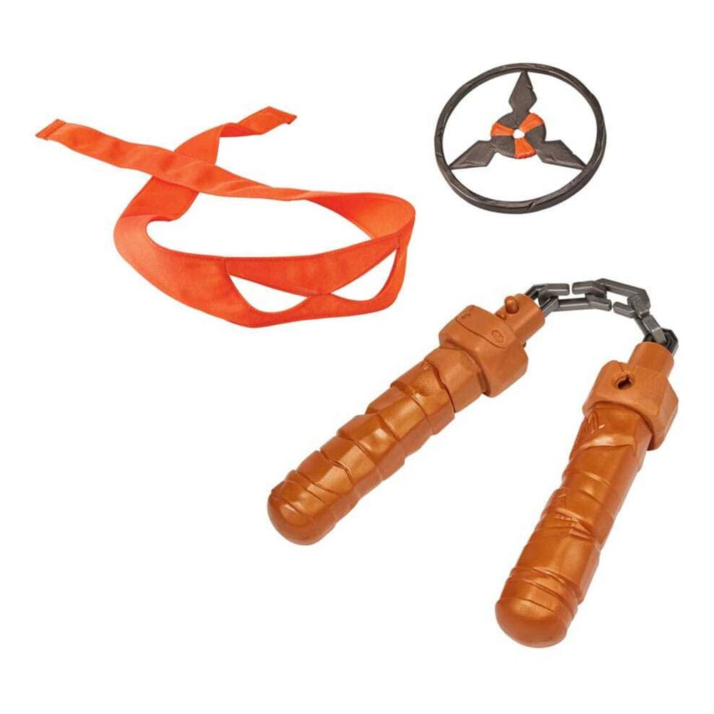 Playmates Teenage Mutant Ninja Turtles: Mutant Mayhem Michelangelo Transforming Nunchuk