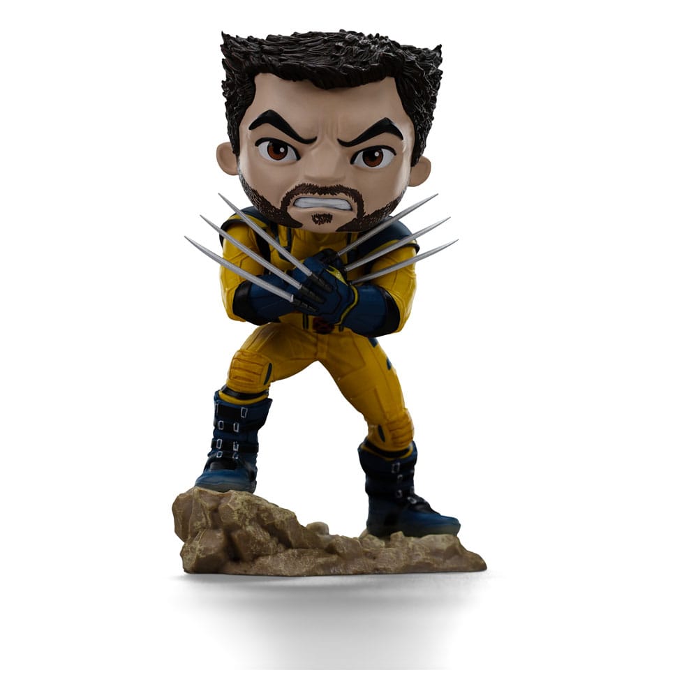 Iron Studios Deadpool & Wolverine Mini Co. PVC Figure Wolverine Unmasked 14 cm
