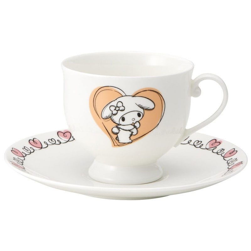 Skater Sanrio Bone China Mug & Plate Set My Melody