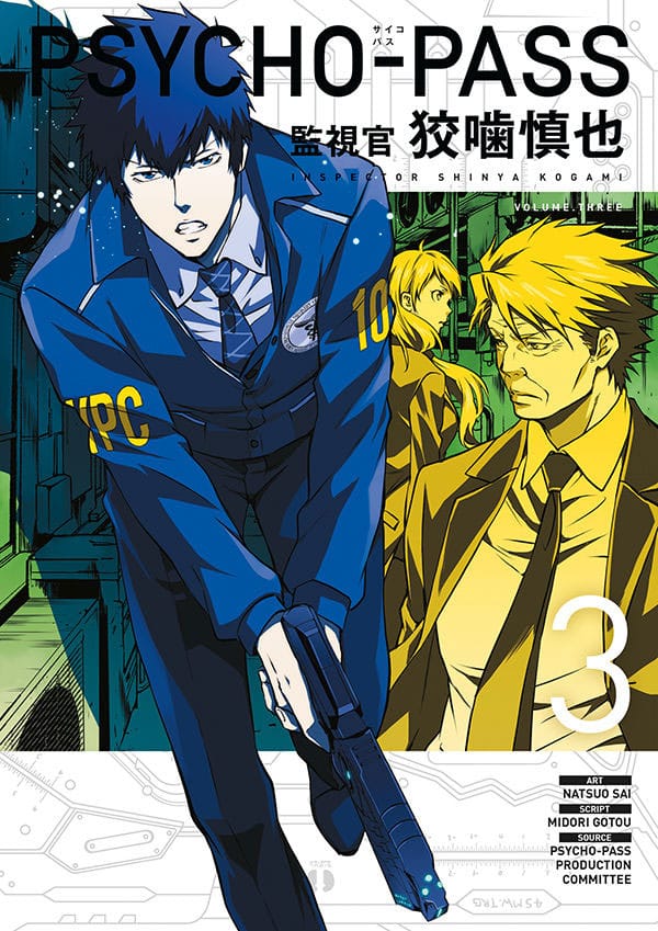 Lake Book Psycho-Pass: Inspector Shinya Kogami Manga Volume 3