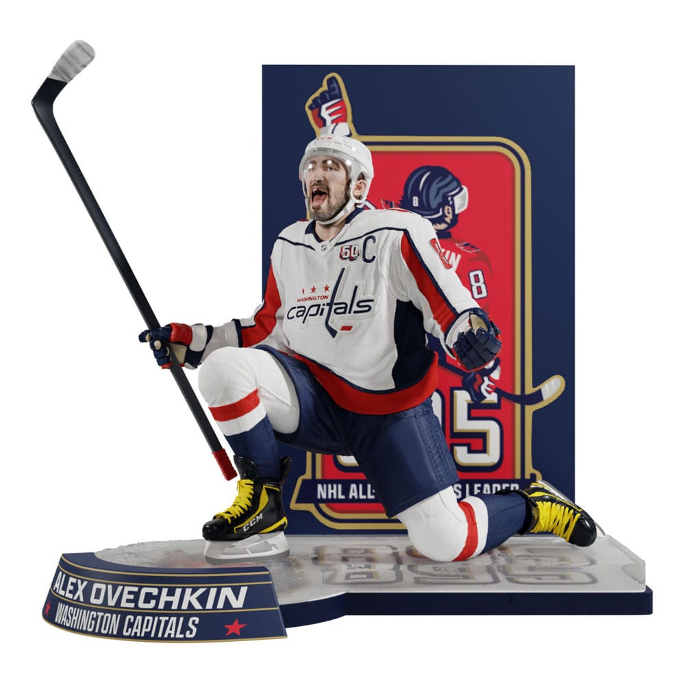 McFarlane Toys NHL Statue soška 1/6 Alex Ovechkin All Time Goals Leader 28 cm