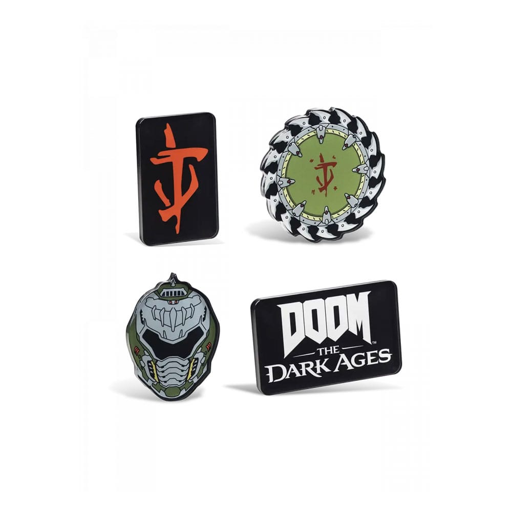 DEVplus Doom The Dark Ages Magnet set Icons