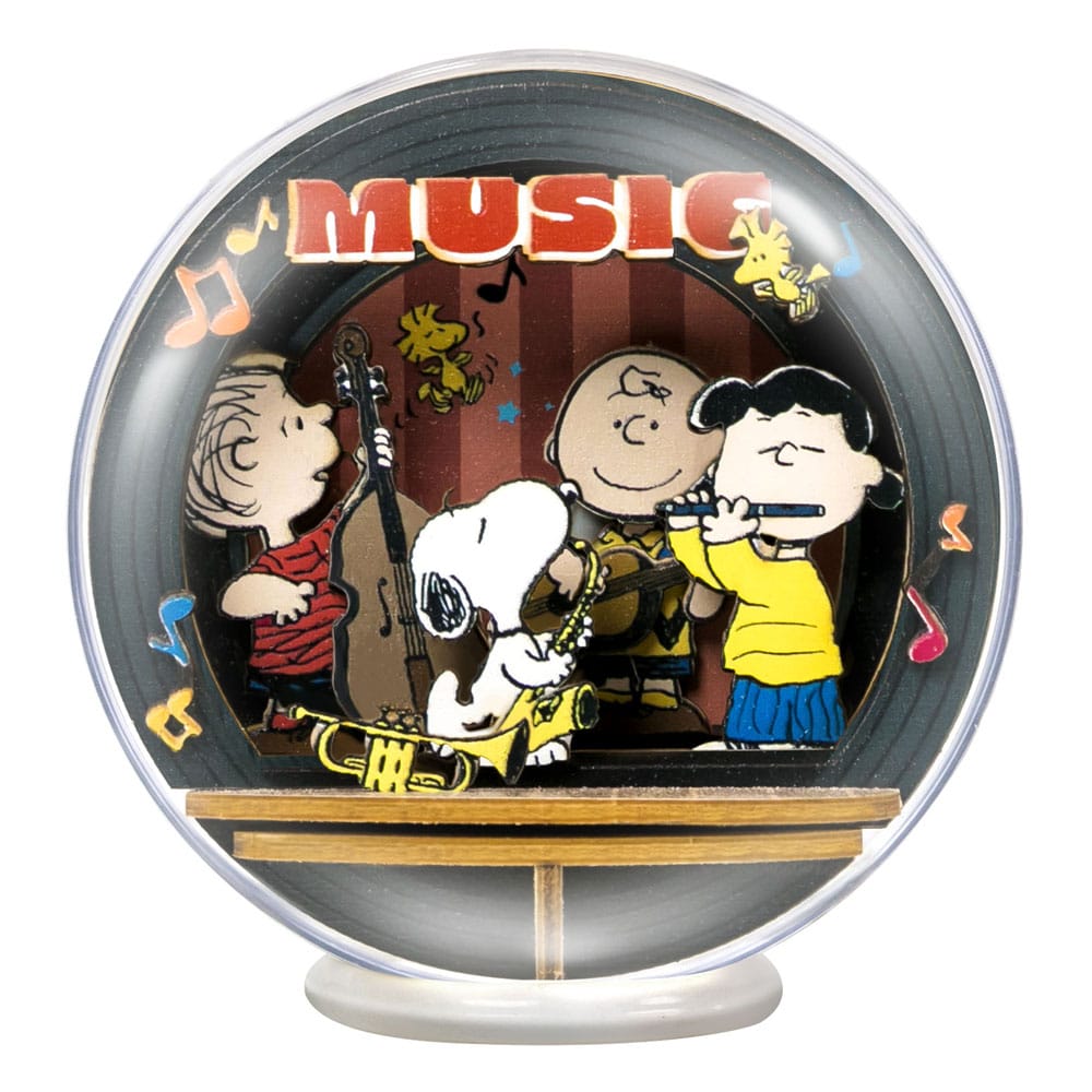 Pantasy Peanuts Puremind Model Kit Globe Wooden Theater Globe Night of Music