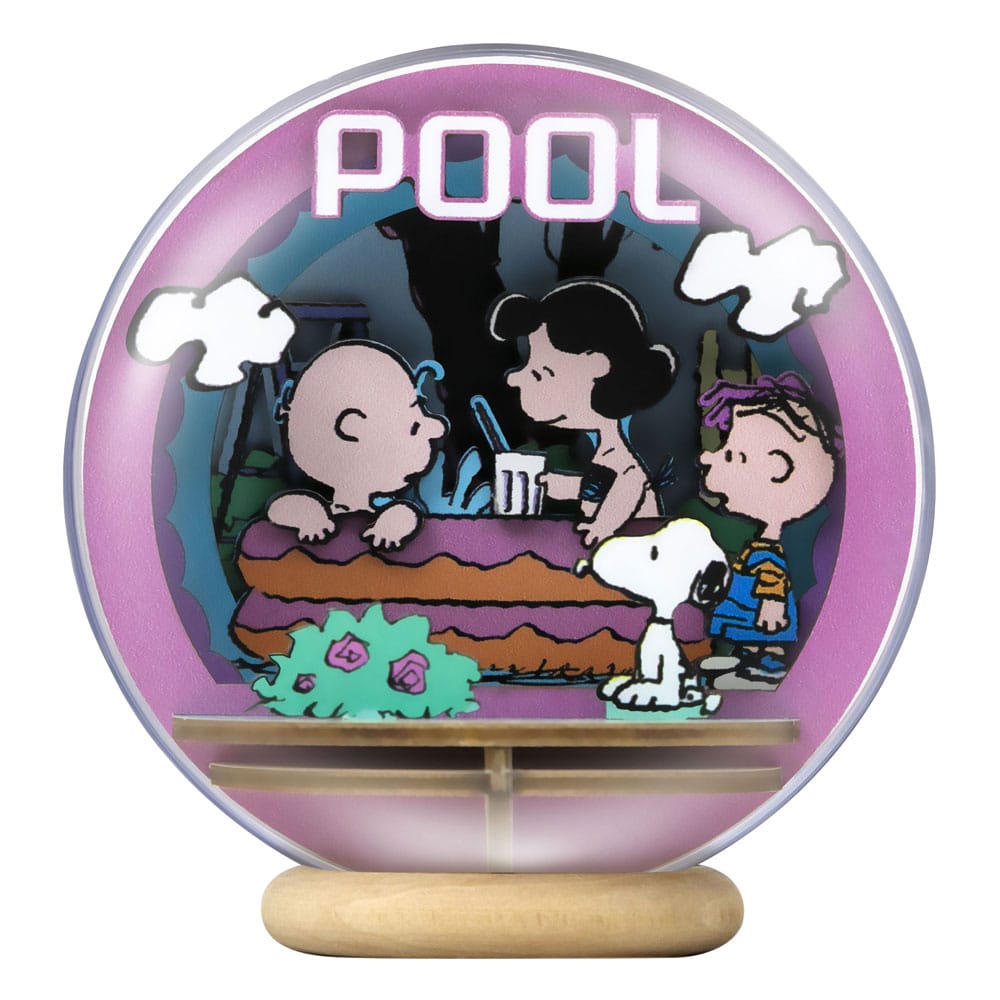 Pantasy Peanuts Puremind Model Kit Wooden Theater Globe Cool Pool