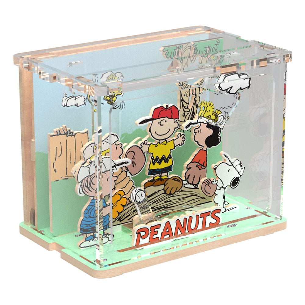 Pantasy Peanuts Puremind DIY stavebnice Mini Scene Baseball Time