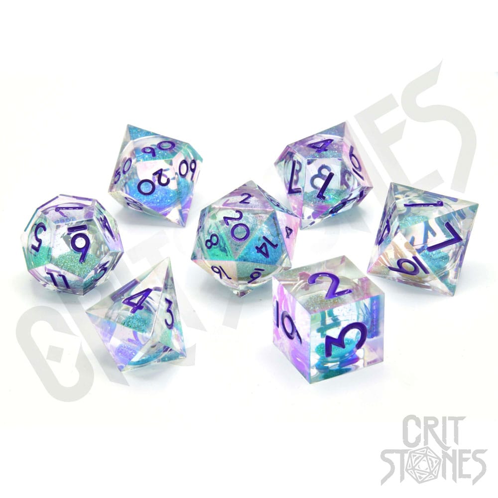 Glassstaff CritStones Liquid Core set kostek Fantasia Fluid Electroplated (7)