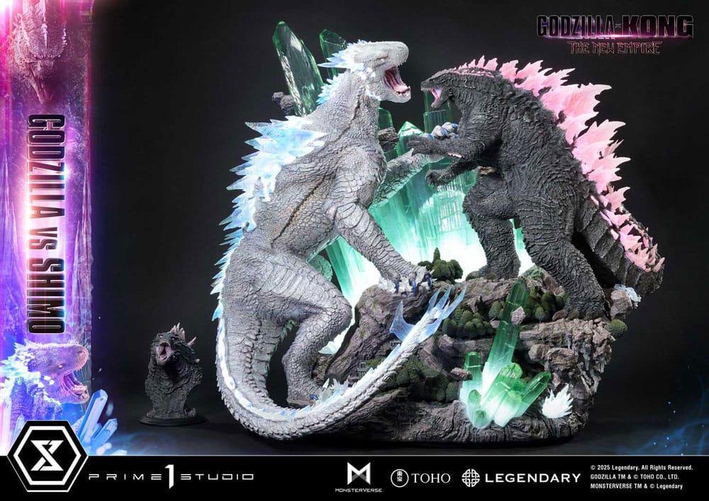 Prime 1 Studio Godzilla x Kong: The New Empire Ultimate Diorama Masterline Series soška Godzilla vs Shimo 86 cm