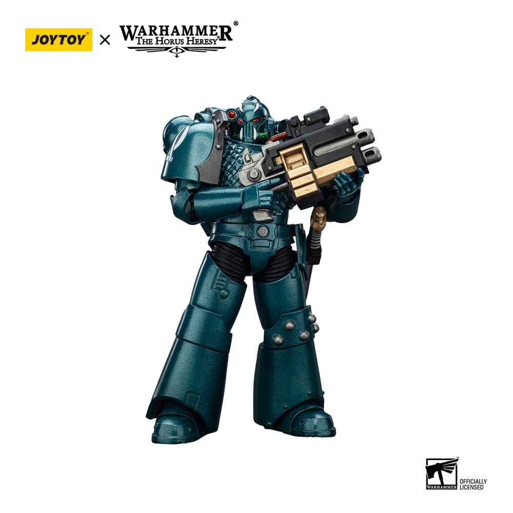 Joy Toy (CN) Warhammer The Horus Heresy akční figurka Alpha Legion Head hunter With Banestrike Combi-Bolter And Power Dagger 20 cm