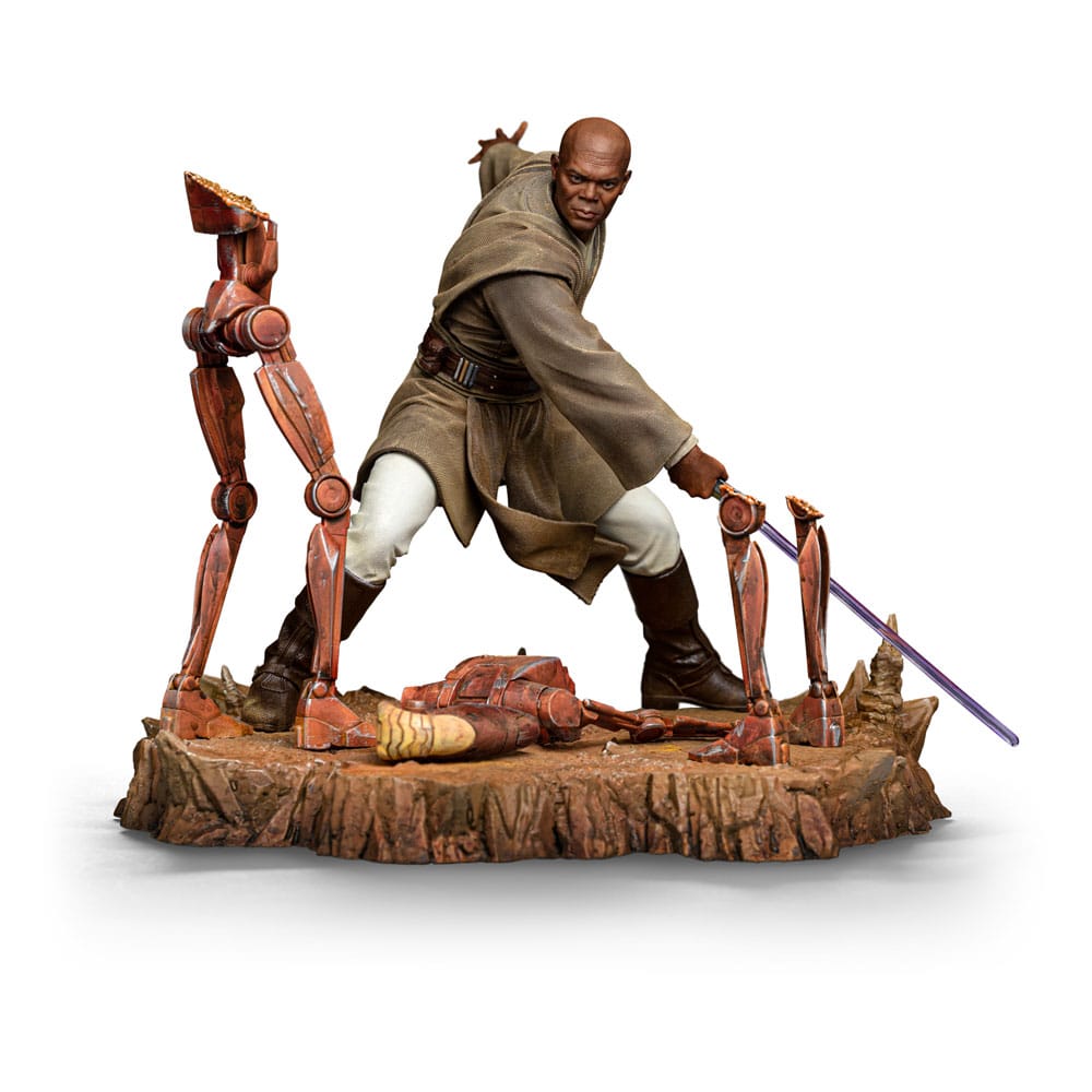 Iron Studios Star Wars Art Scale soška 1/10 Mace Windu 18 cm