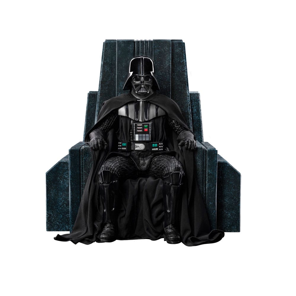 Iron Studios Star Wars Art Scale soška 1/10 Darth Vader on Throne 18 cm