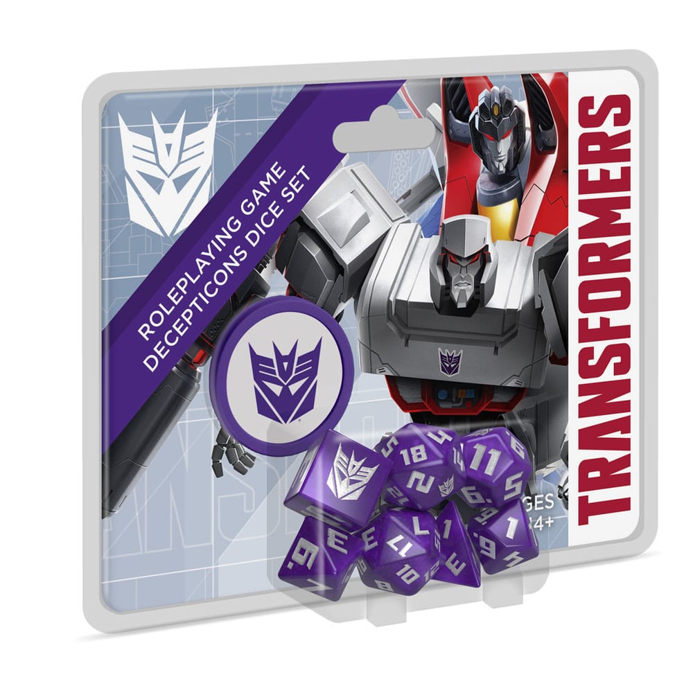 Renegade Transformers RPG Dice Set Decepticon