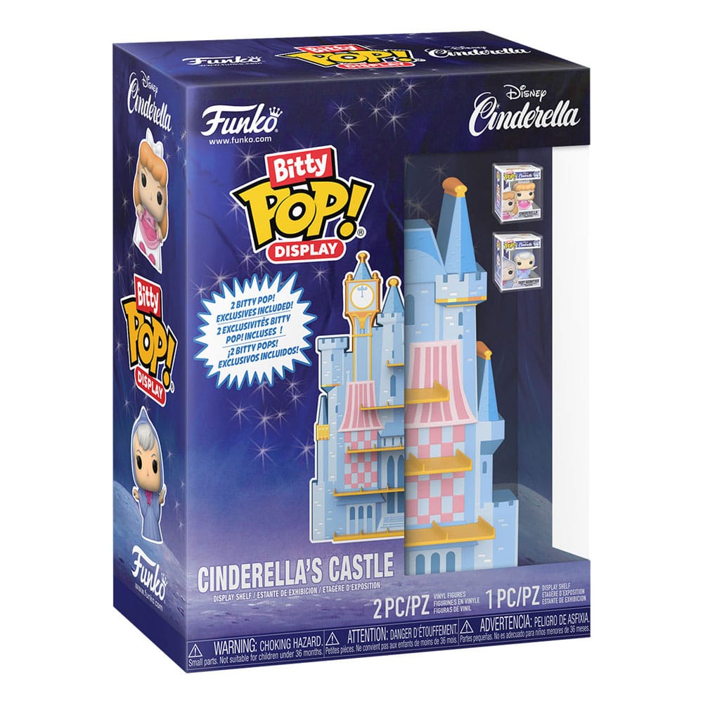 Funko Disney Bitty POP! Display s 2 Vinylovými figurkami Cinderella's Castle