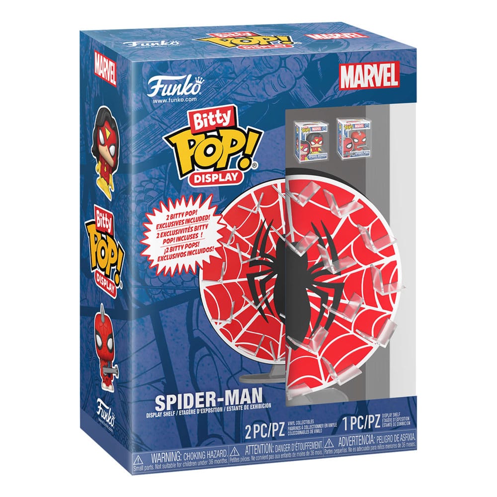 Funko Marvel Bitty POP! Display s 2 Vinylovými figurkami Spider-Man Web