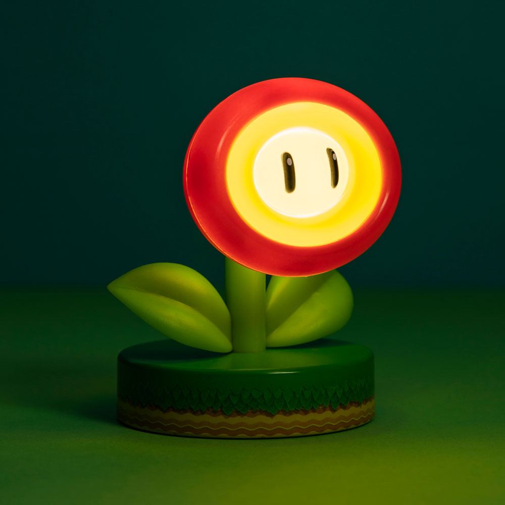 Paladone Products Super Mario Icon světlo Fire Flower (V2)
