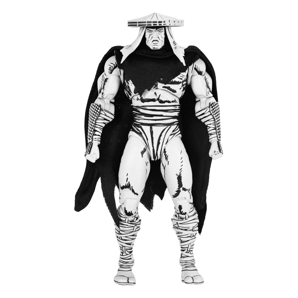 NECA Teenage Mutant Ninja Turtles akční figurka Foot Assassin Black and White 18 cm