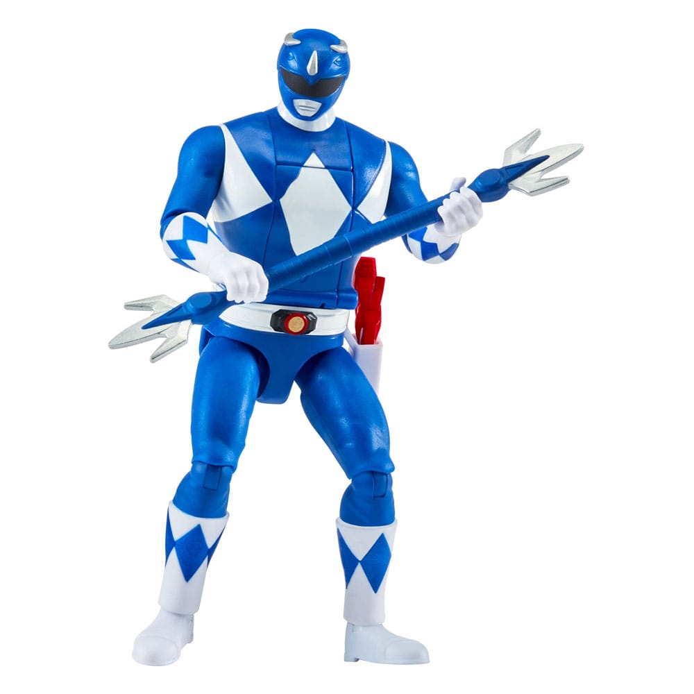 Playmates Mighty Morphin Power Rangers akční figurka Auto-Morphin Blue Ranger 12 cm