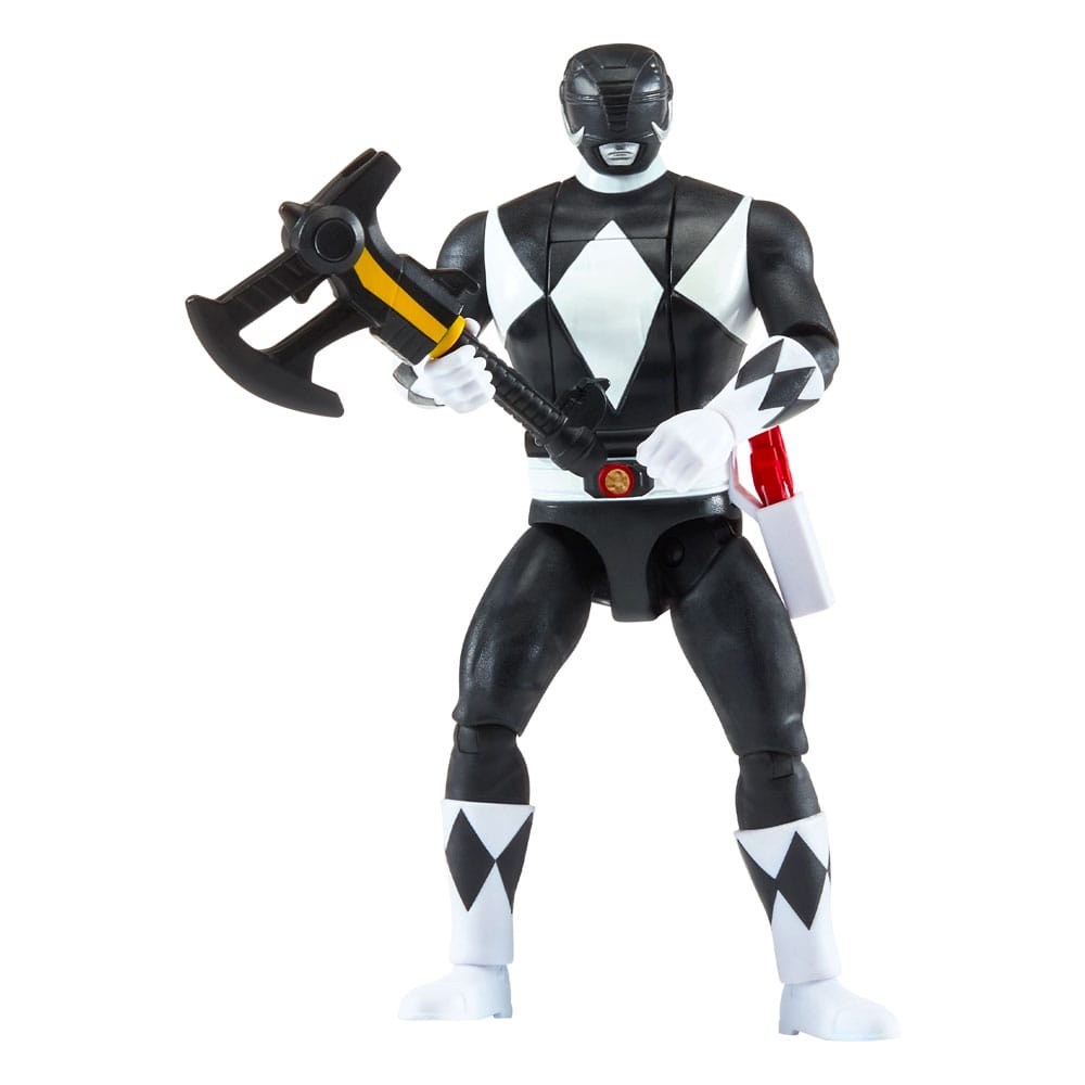 Playmates Mighty Morphin Power Rangers akční figurka Auto-Morphin Black Ranger 12 cm