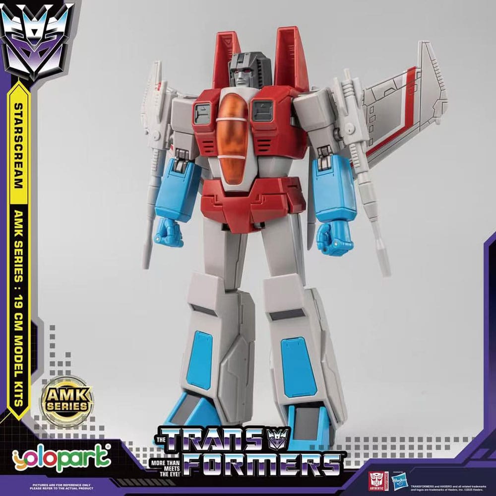 Yolopark Transformers Generation One AMK Series Plastový Model Kit Starscream 19 cm