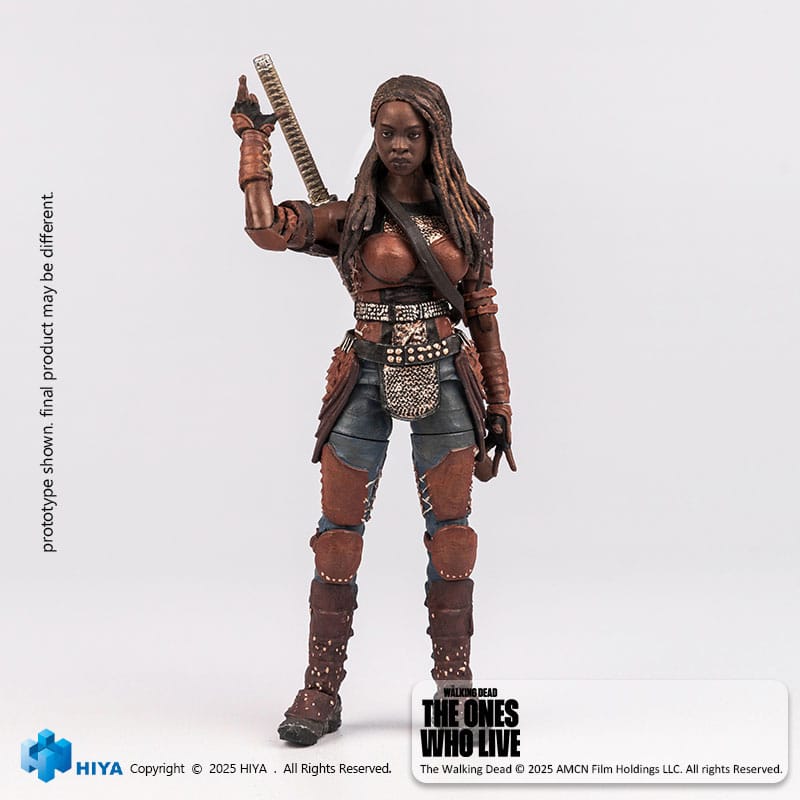 Hiya Toys The Walking Dead: The Ones Who Lived Exquisite Mini akční figurka 1/18 Michonne 10 cm