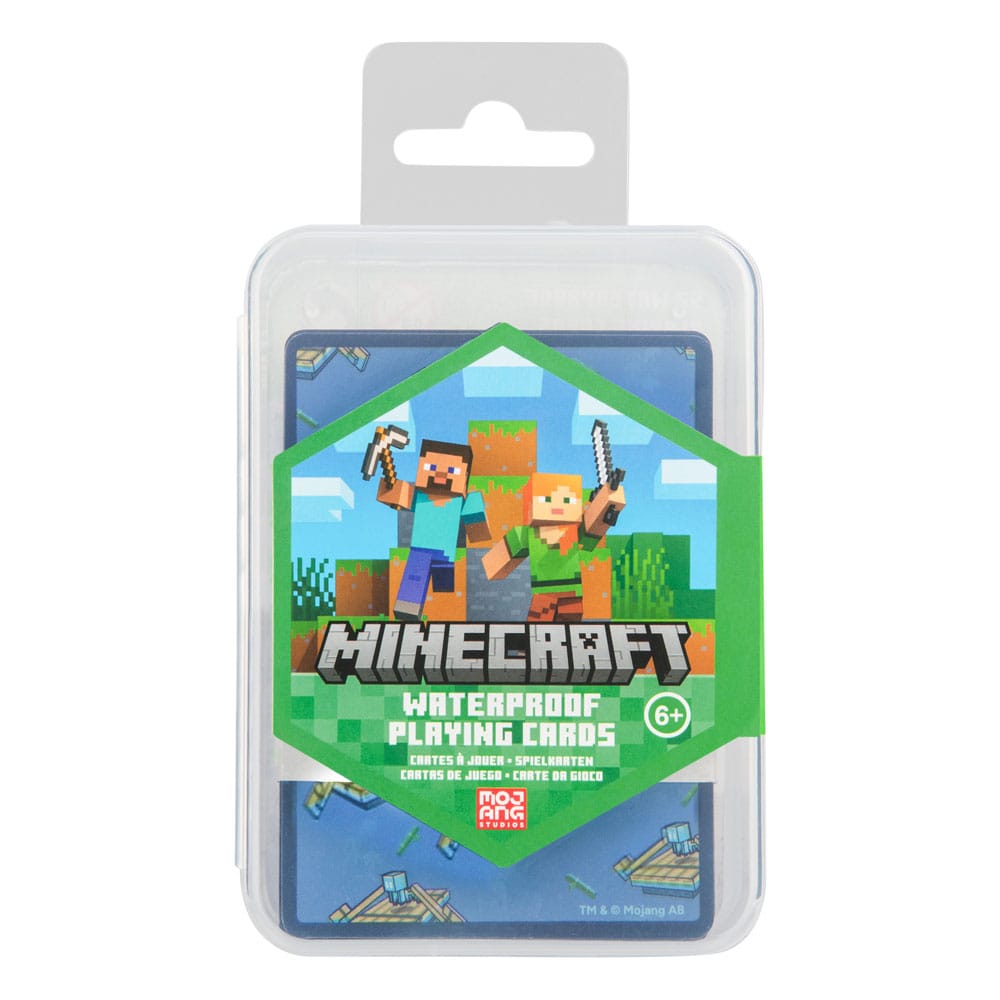 Paladone Products Minecraft voděodolné hrací karty