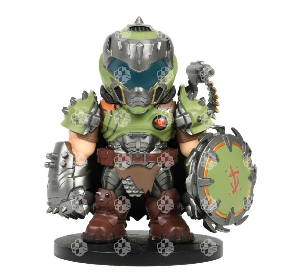 DEVplus Doom The Dark Ages PVC figurka Doom Slayer 9 cm