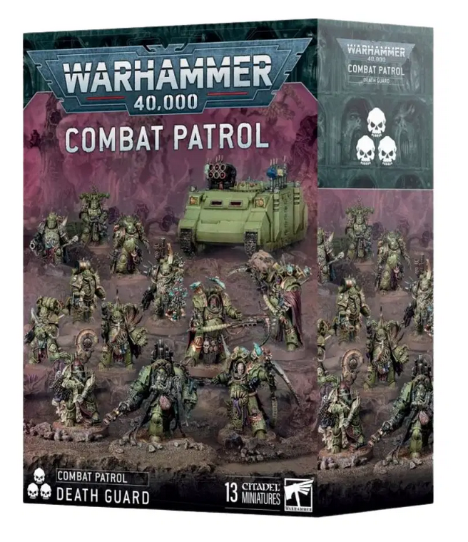 Games Workshop Warhammer 40.000 - minifigurky - Death Guard Combat Patrol