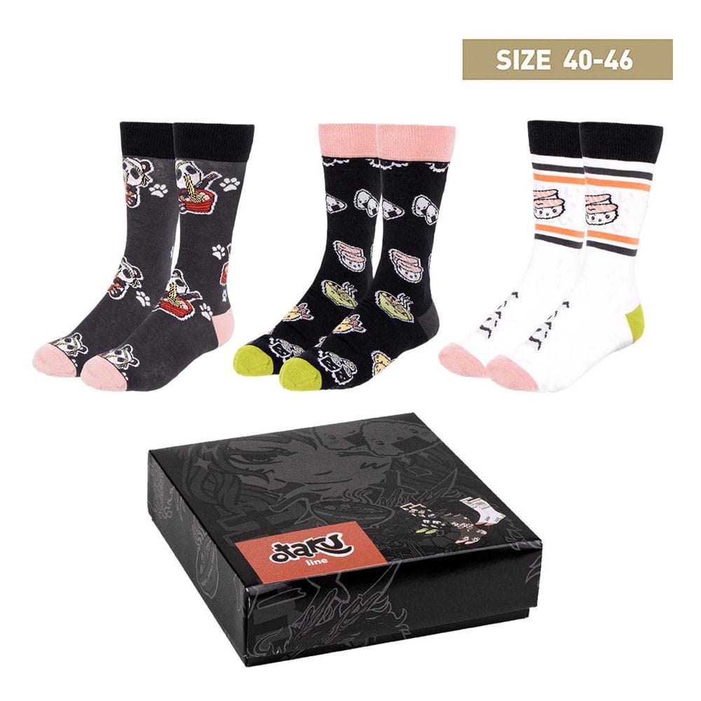 Cerdá Socks 3-Pack Otaku 40-46
