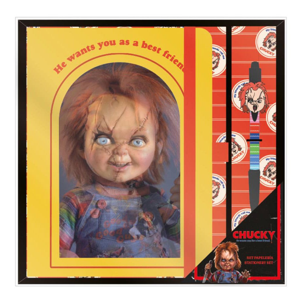 Cerdá Chucky (Child´s Play) Sada psacích potřeb