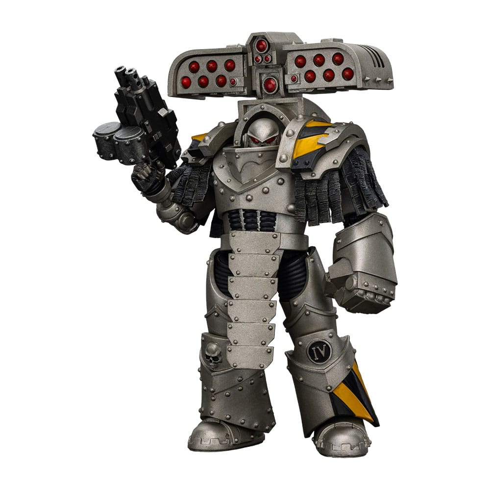 Joy Toy (CN) Warhammer The Horus Heresy akční figurka 1/18 lron Warriors Tyrant Siege Master Terminator with Rocket launcher 14 cm