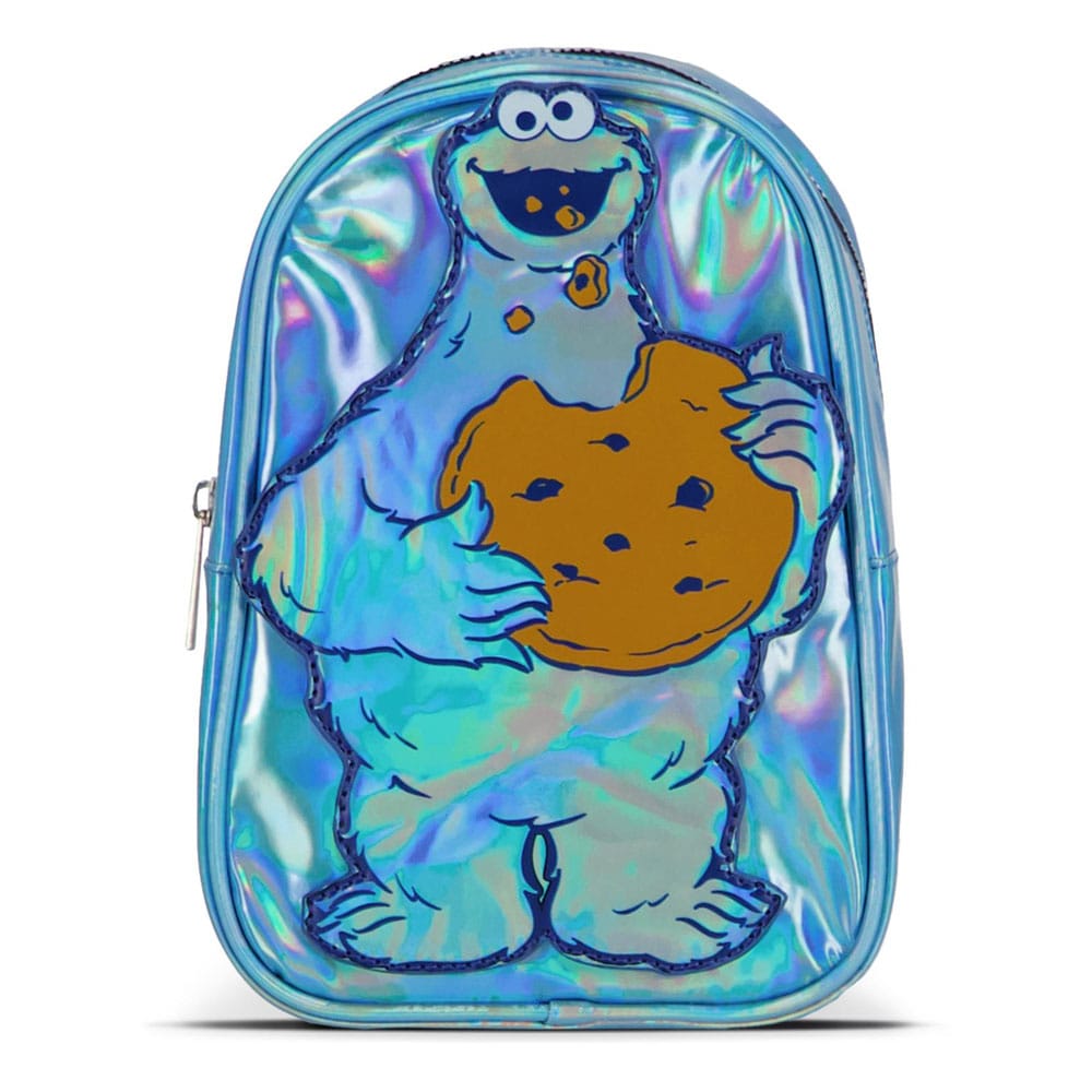 Difuzed Sesame Street Mini batoh Cookie Monster Shiny