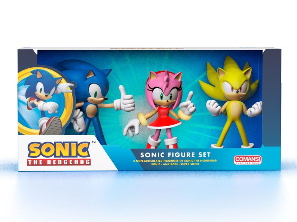 Comansi Sonic the Hedgehog Gift Box Set Mini figures Sonic (3)
