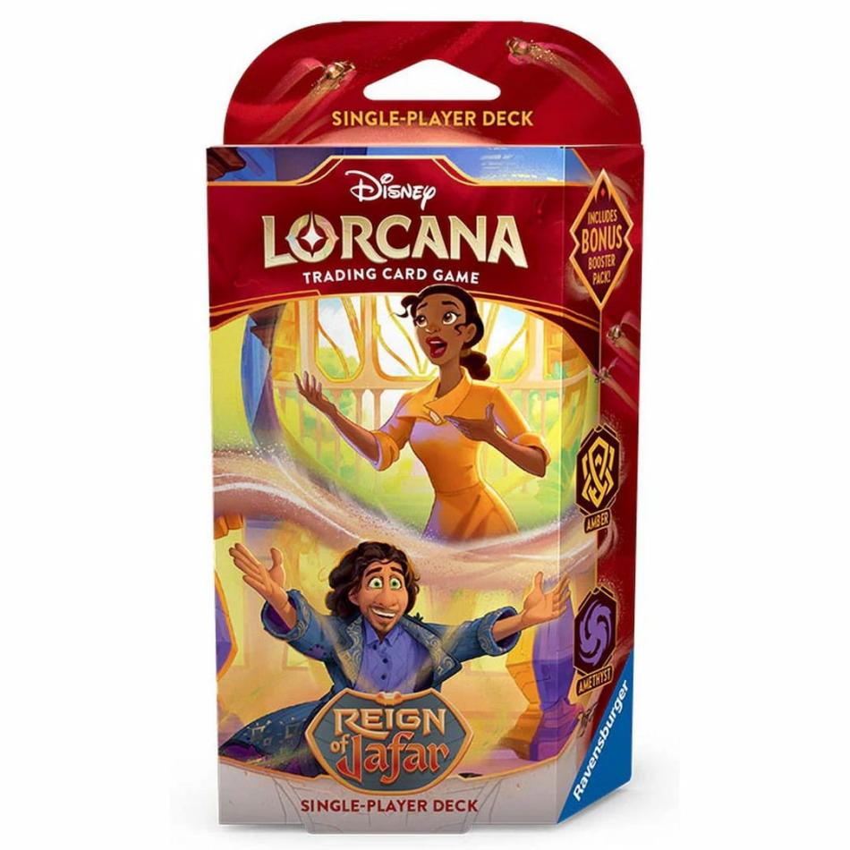 Ravensburger Disney Lorcana: Reign of Jafar – Starter Deck: Tiana & Bruno