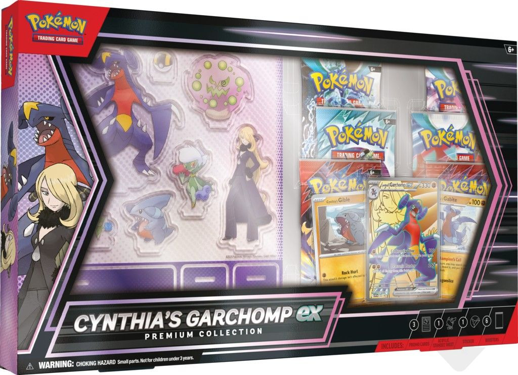Nintendo Pokémon TCG: Cynthia’s Garchomp ex Premium Collection