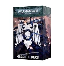 Games Workshop Warhammer 40 000: Chapter Approved Mission Deck 2025–2026