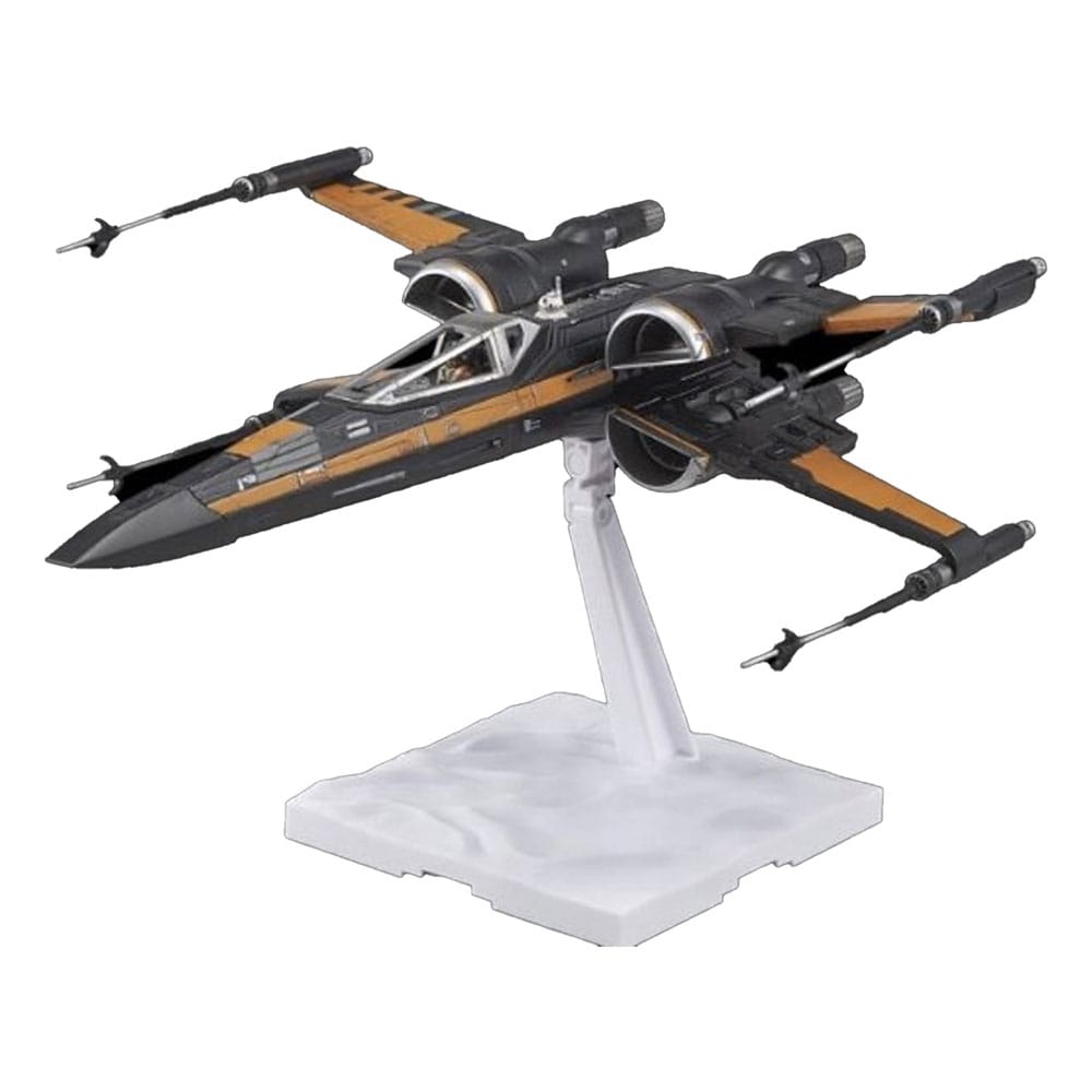 Bandai Star Wars Model Kit 1/72 Poe's X-Wing Fighter 17 cm