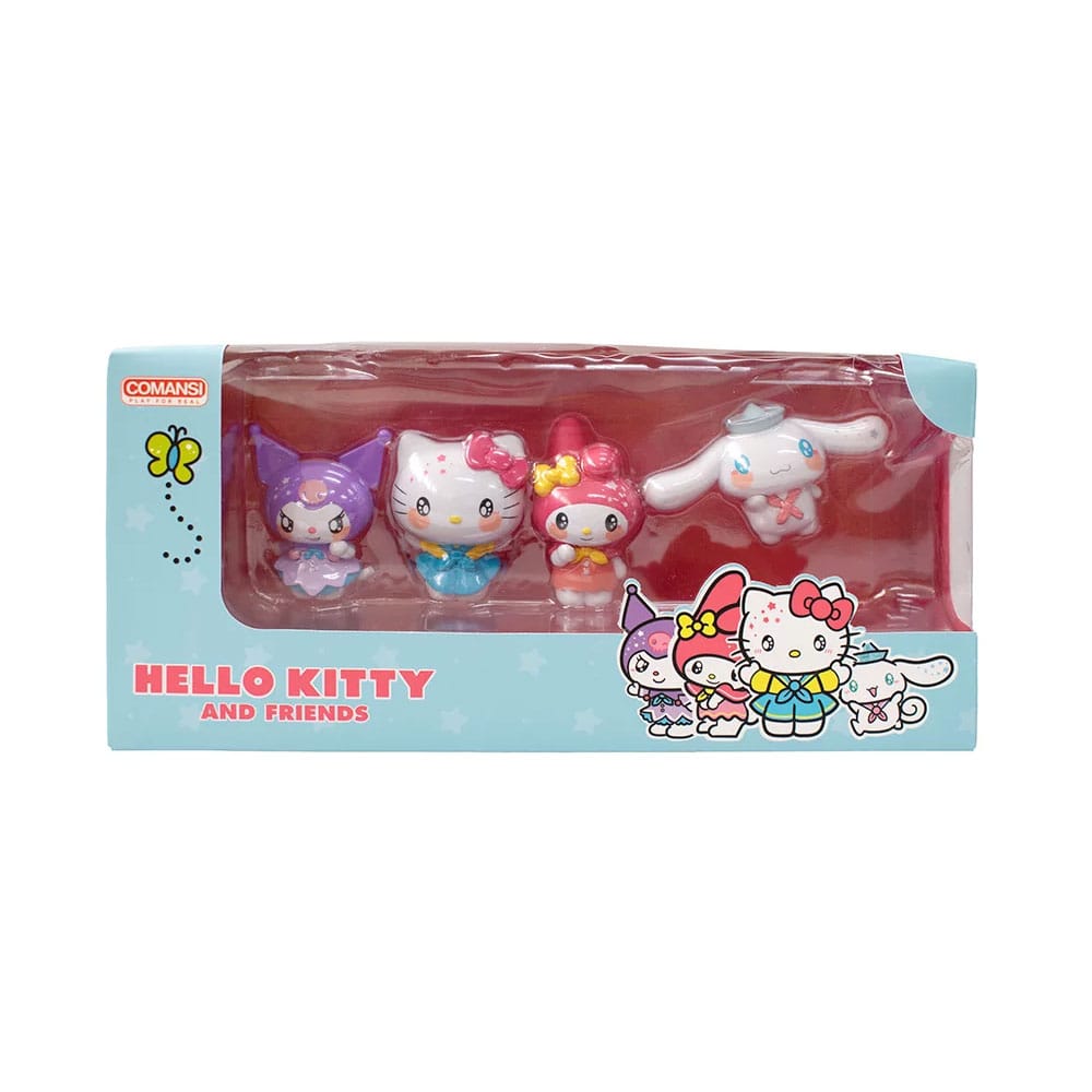Comansi Hello Kitty and Friend Gift Box Set Mini Figurky Hello Kitty