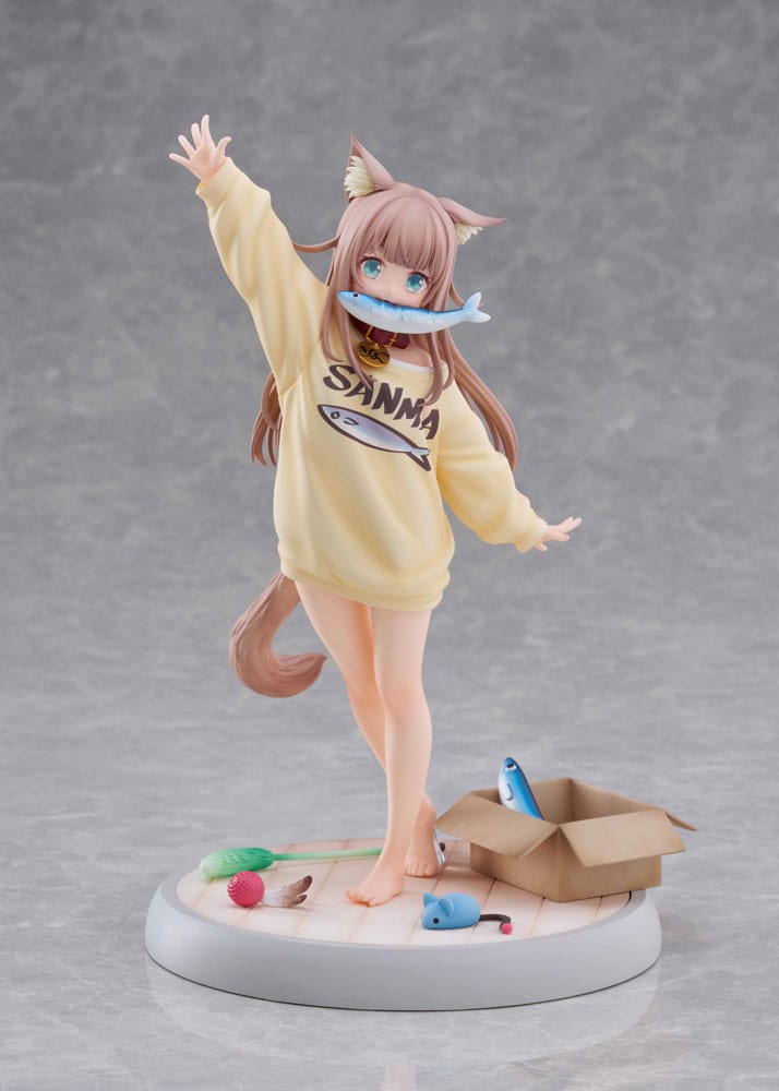 Golden Head My Cat Is a Kawaii Girl soška 1/6 Kinako Play With Ver. AmiAmi Limited Edition 21 cm