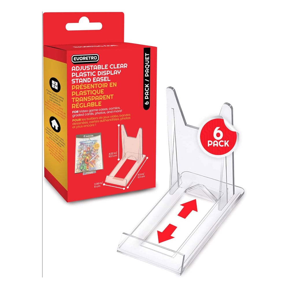 Evoretro Adjustable Easel stojánek 6-Pack na videohry