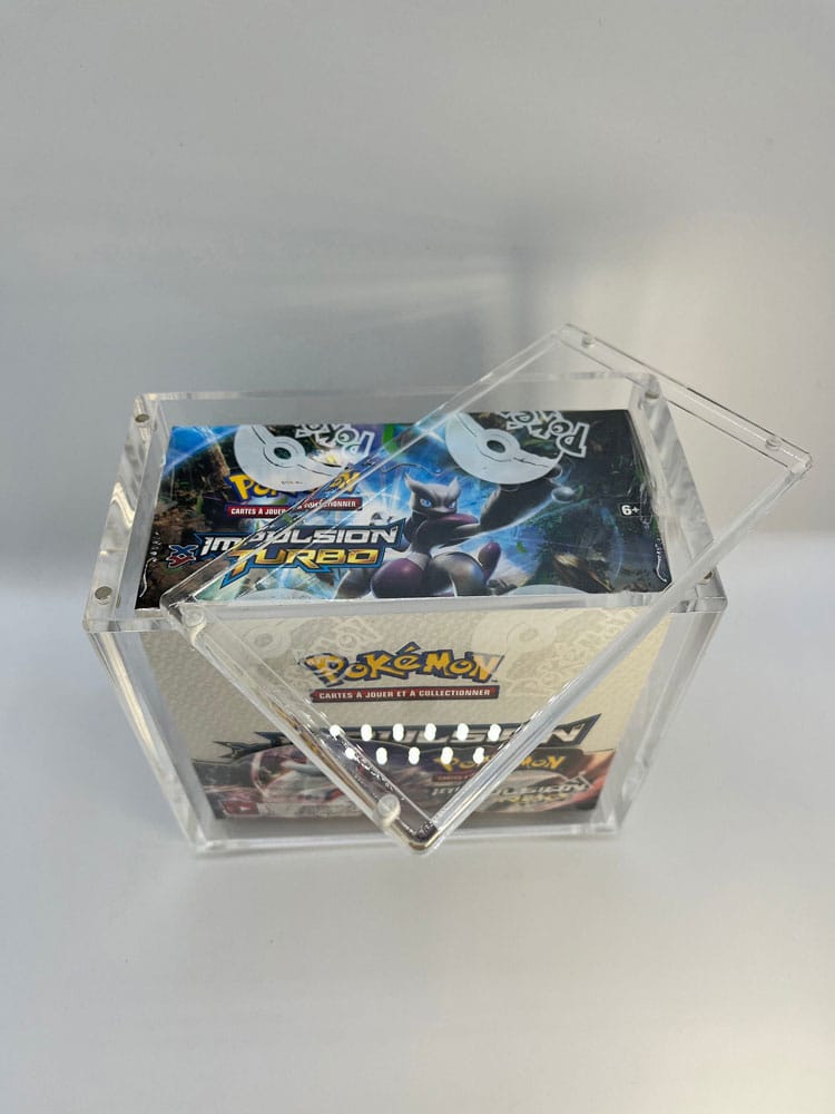 Evoretro akrylový kryt na Booster Boxes / Elite Trainer Boxes Ver. 2 magnetický