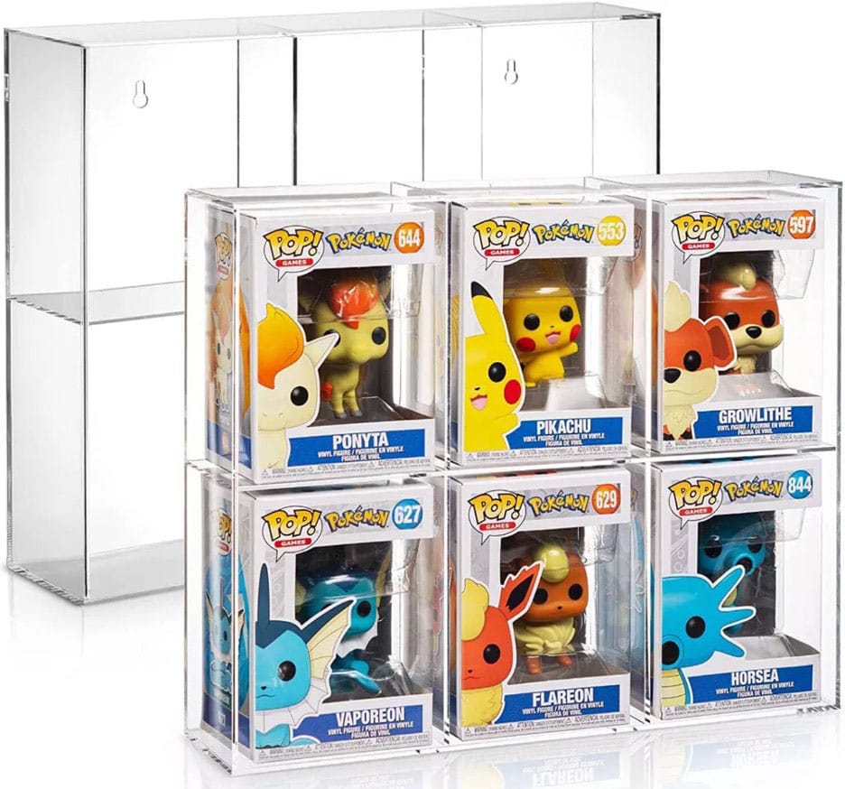 Evoretro akrylový kryt pro 6 Funko Pop figurek