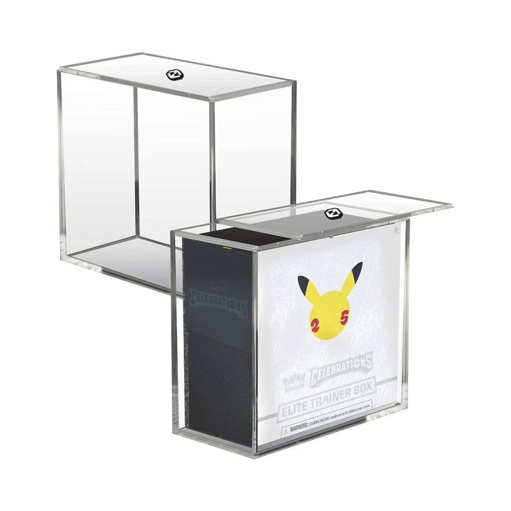 Evoretro akrylový kryt na Booster Boxes / Elite Trainer Boxes Ver. 2 Sliding Lid
