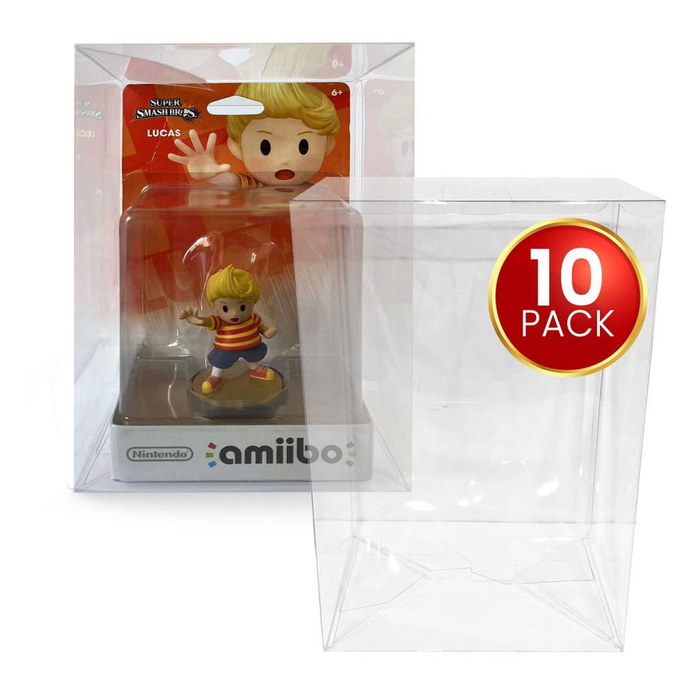 Evoretro PET Protectors 10-Pack pro Amiibo Figures