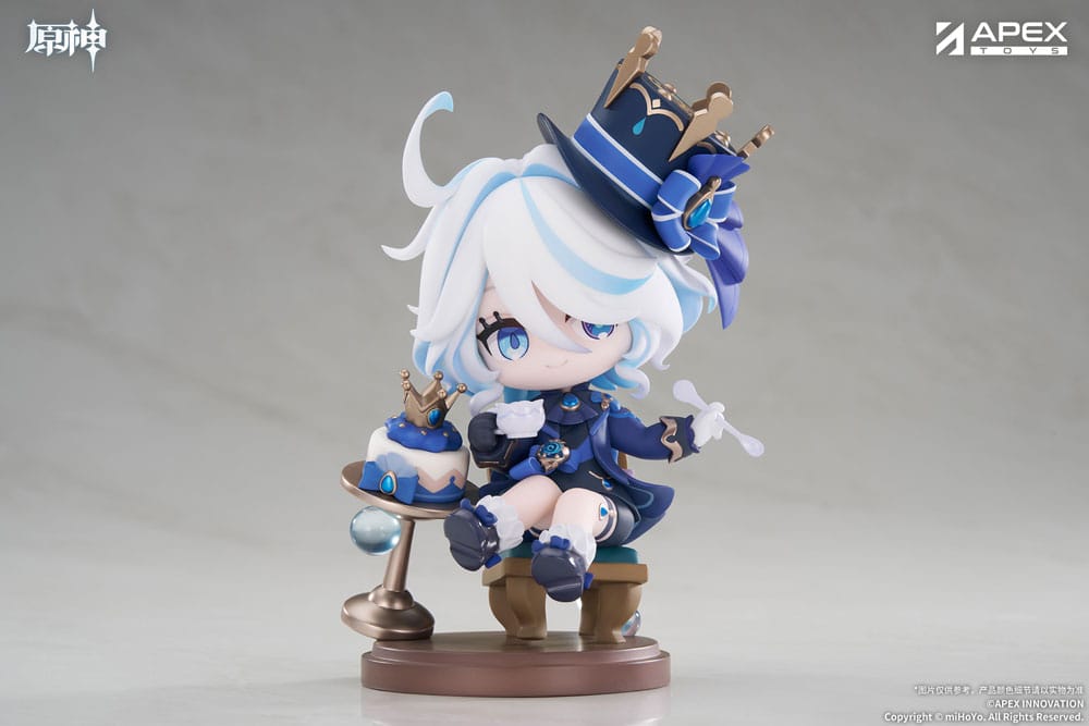 APEX Genshin Impact PVC soška Furina Amai Gogo no Sanbika Chibi Chara Ver. 13 cm
