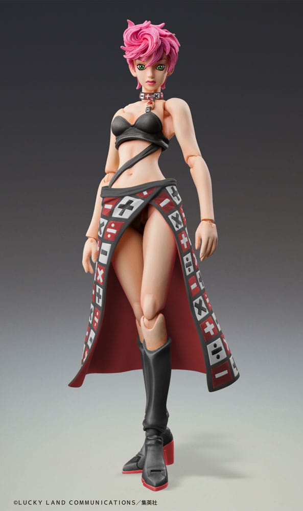 Medicos Entertainment JoJo's Bizarre Adventure Part 5 Super akční figurka Chozokado Trish Una Black Ver. 15 cm