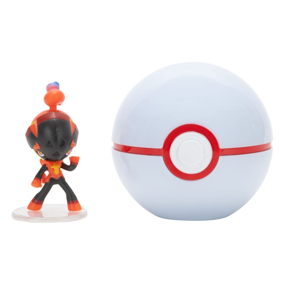Jazwares Pokémon Clip'n'Go Poké Balls Charcadet & Premier Ball