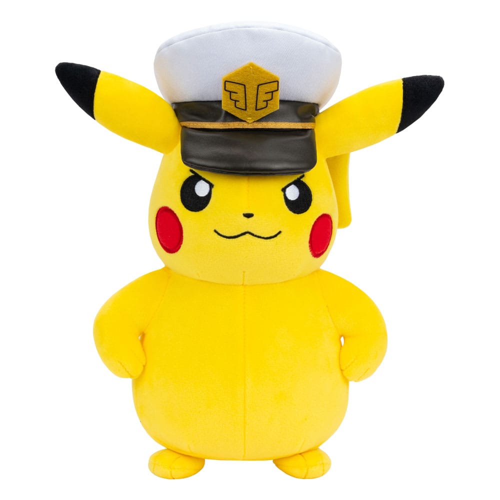 Jazwares Pokémon plyšák Captain Pikachu 20 cm